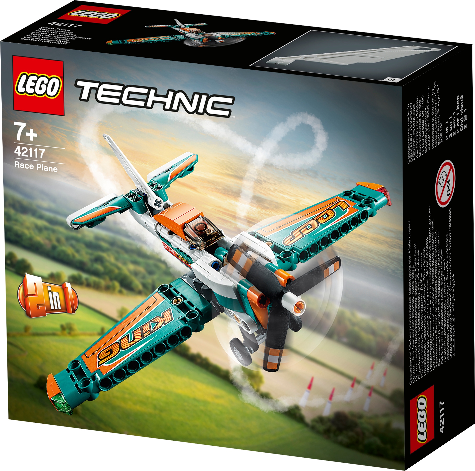 

Lego Technic Samolot wyścigowy 42117