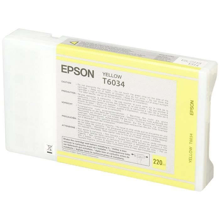 Atrament Epson T6034 žltý (yellow) C13T603400