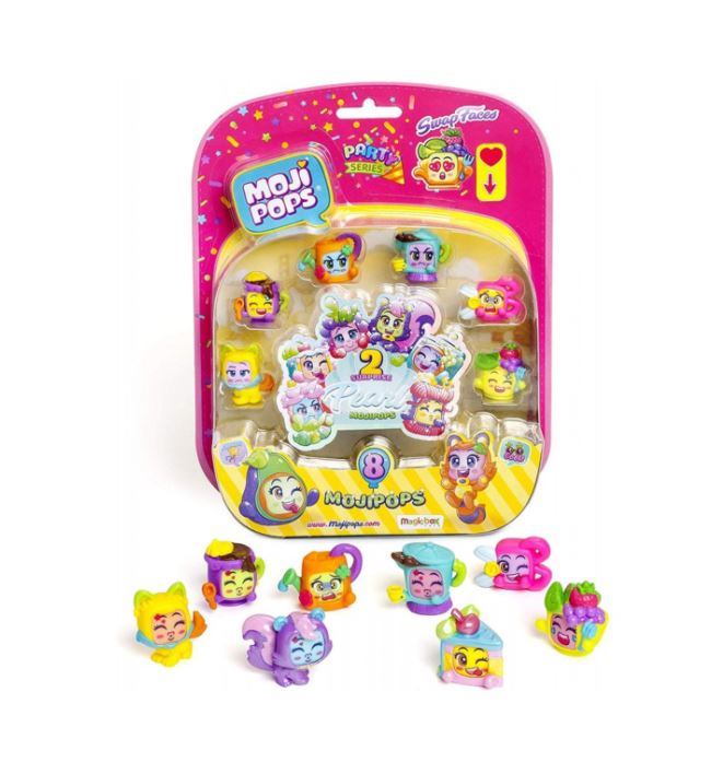 

Mojipops Party Pearl zestaw 8 figurek 2 Perłowe