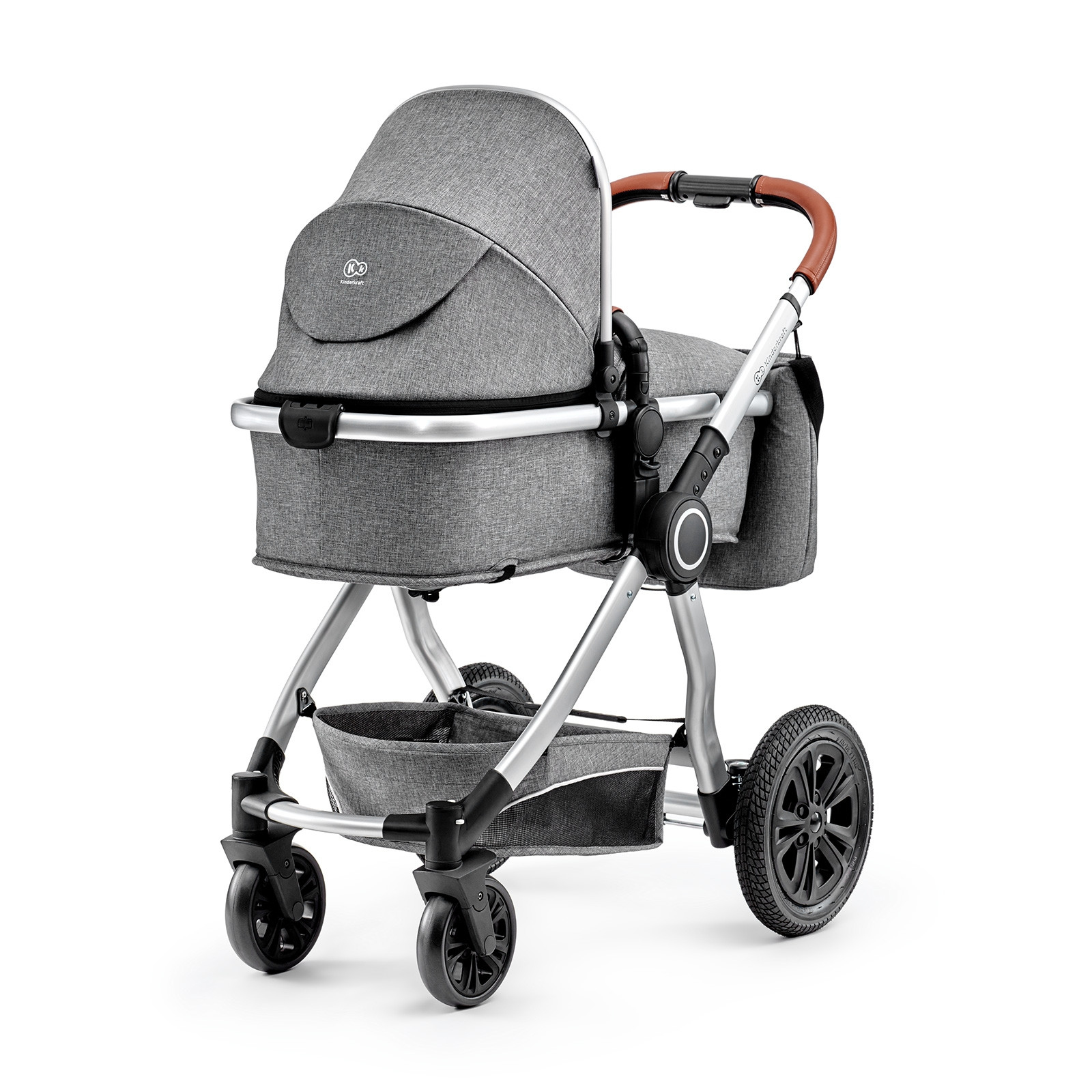 

Wózek Kinderkraft Veo 2w1 Gray głęboko-spacerowy