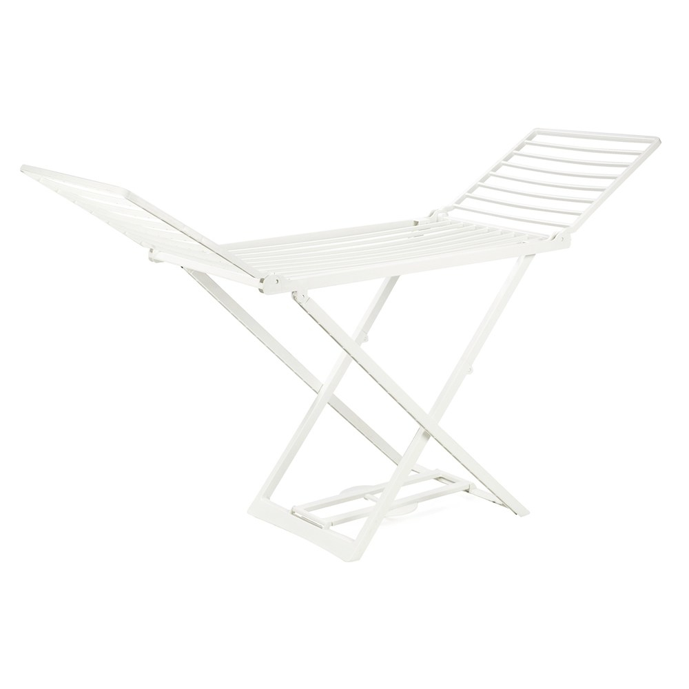 Sušák na prádlo Alicante, volně stojící, skládací, balkonový, 127-194 cm