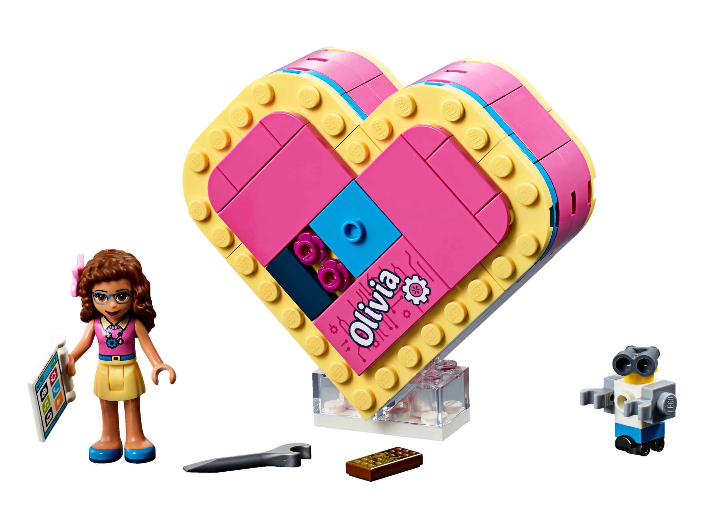 Lego 41357 Friends Krabička ve tvaru Oliviina srdce