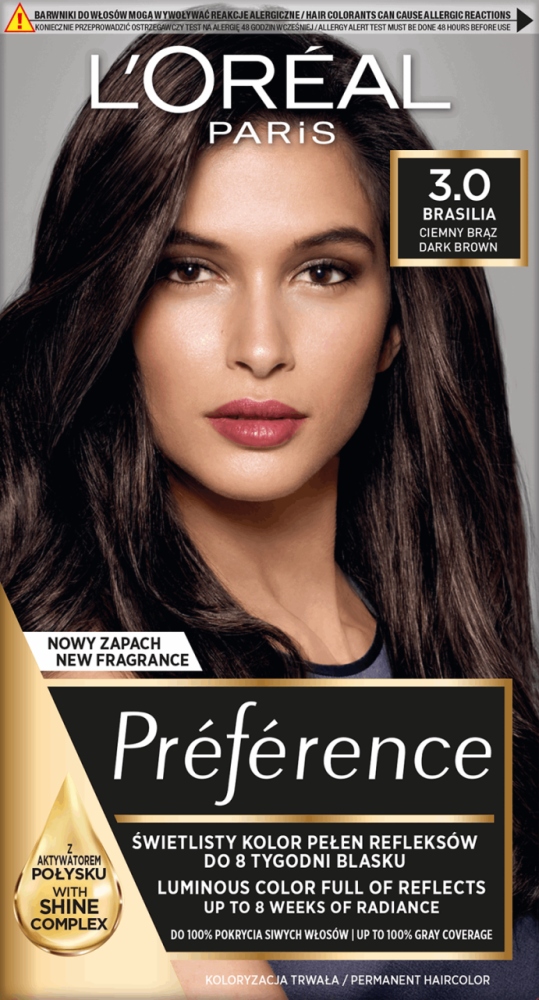 

LOreal Paris Recital Farba do włosów B3.0 Brasilia
