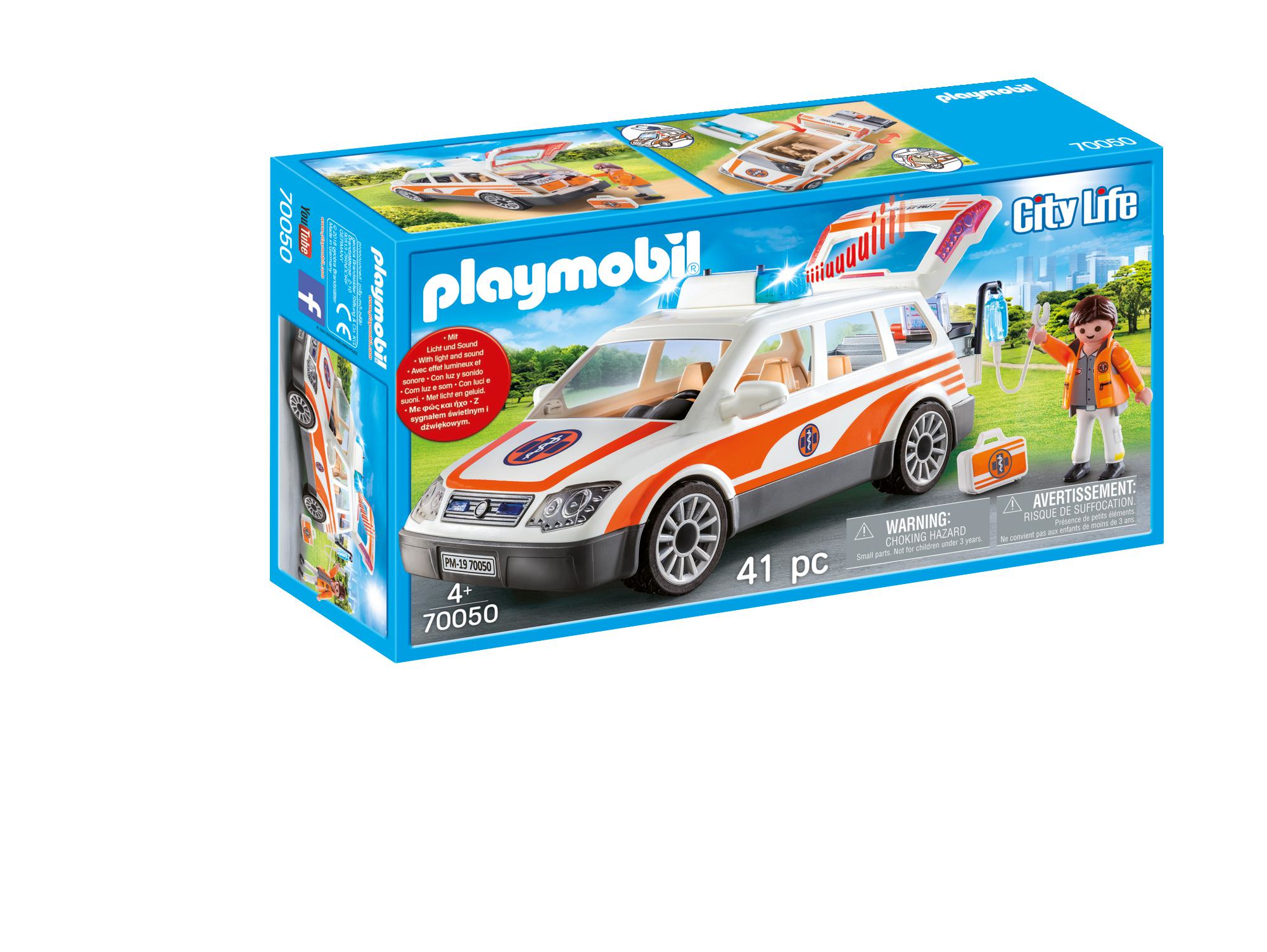 

Playmobil City Life Samochód ratowniczy 70050