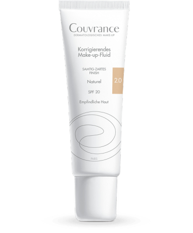 Avene Couvrance Fluid korygujący SPF20 naturalny 02 30 ml