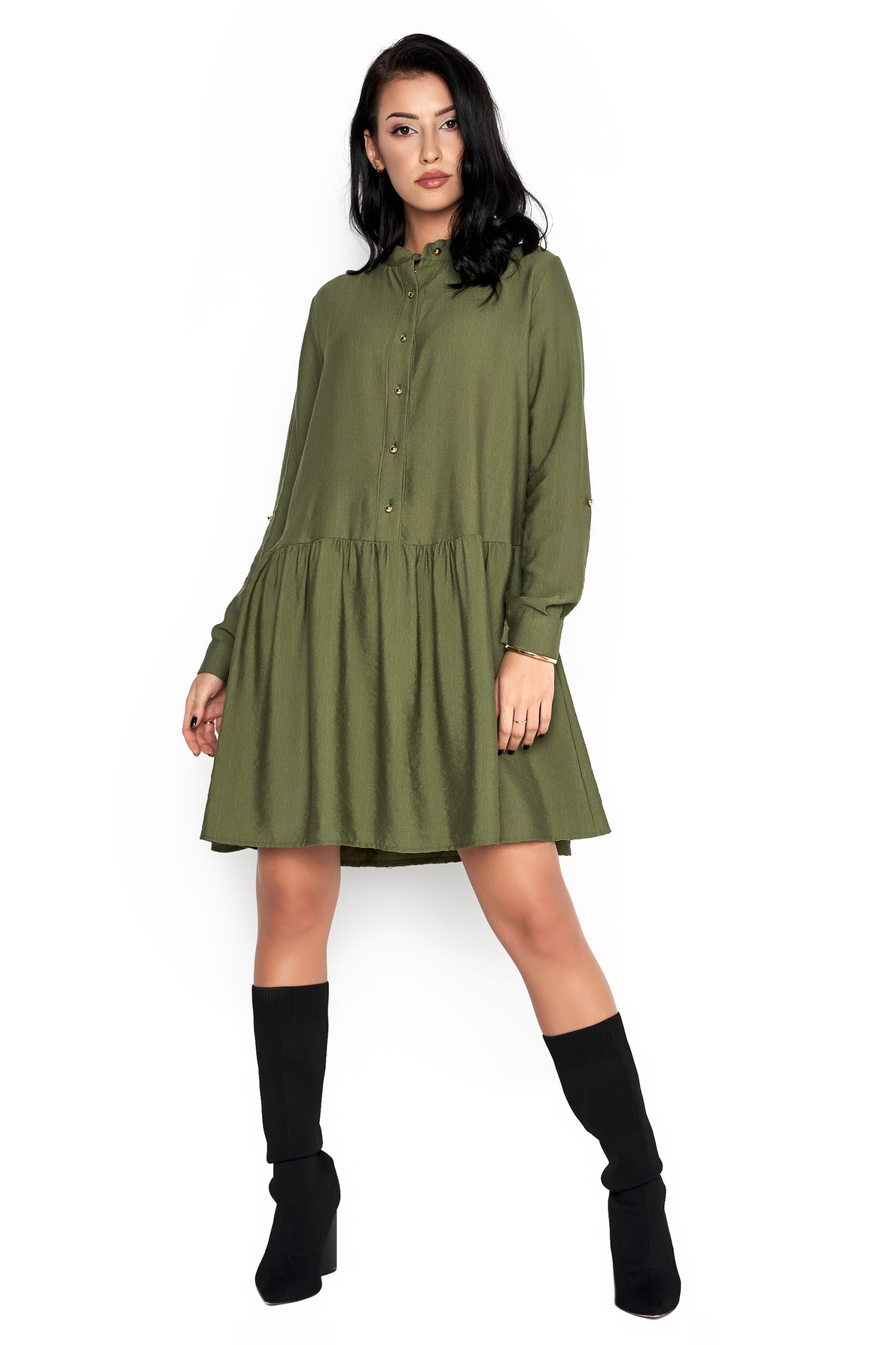 Sukienka Sugarfree oversize zielona rozmiar XL