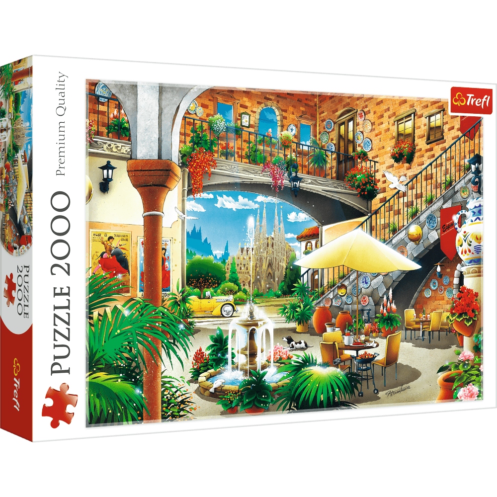 

Puzzle Widok na Barcelonę 2000
