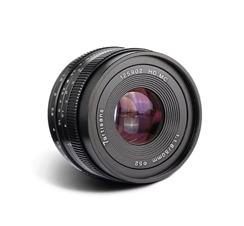 7ARTISANS 50MM F1.8 Objektiv S Pevnou Ohniskovou Vzdáleností Pro Sony E