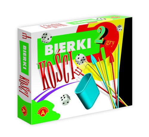 

Kości Bierki 2 Gry rodzinne planszowe dzieci 5+