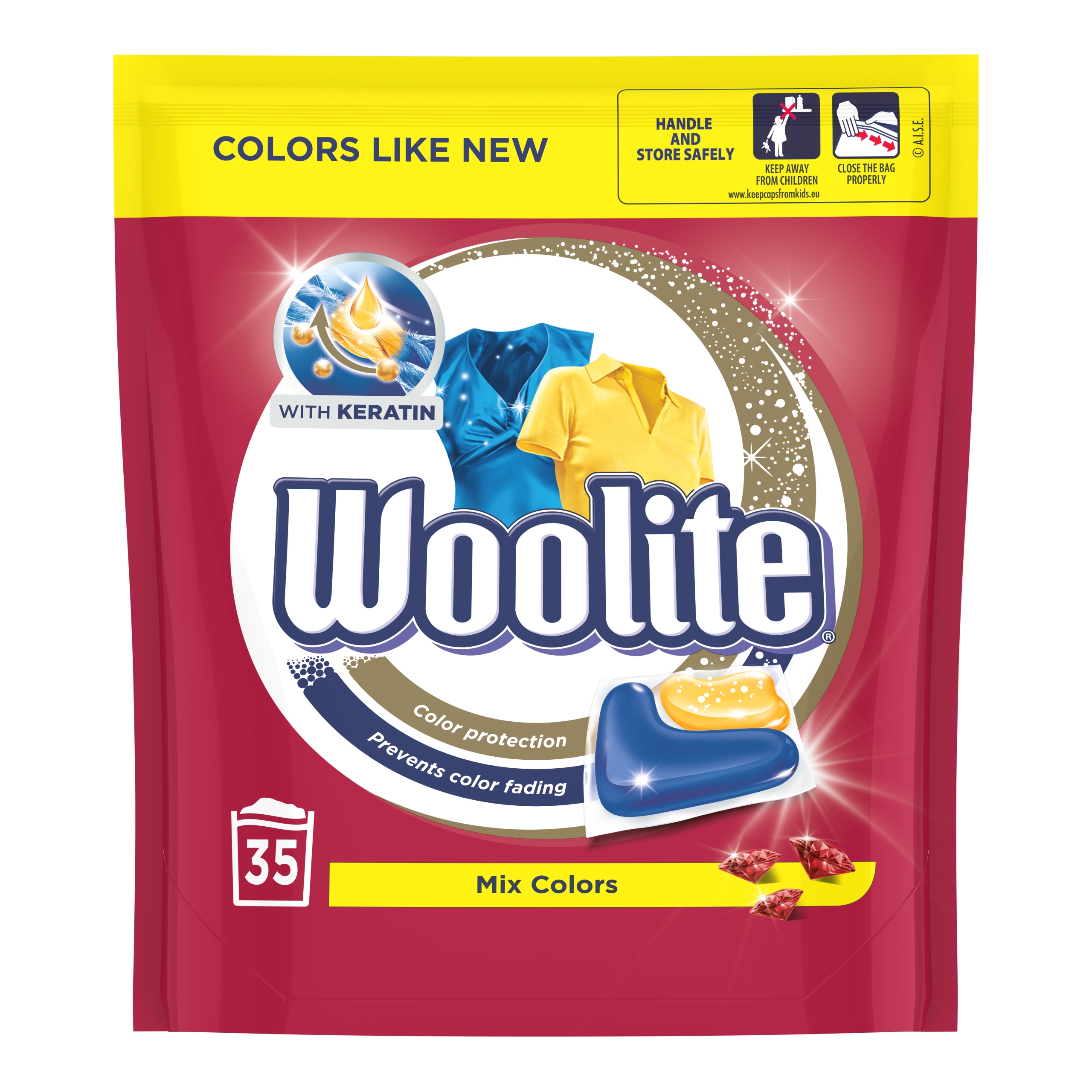 

Woolite Colour żelowe kapsułki do prania 35 szt
