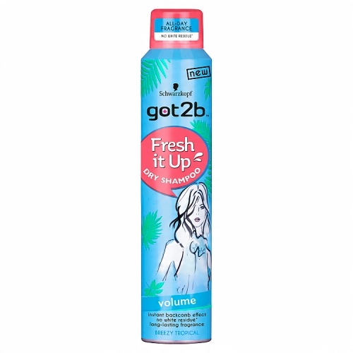 

Got2b Fresh It Up Dry Shampoo suchy szampon