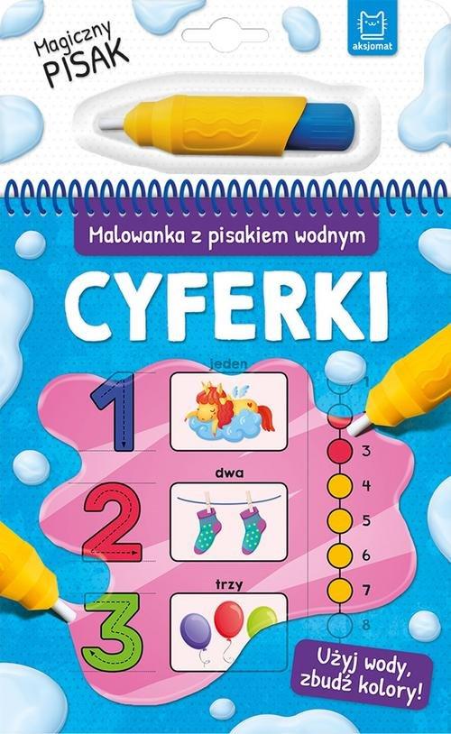 

Malowanka z pisakiem wodnym Cyferki