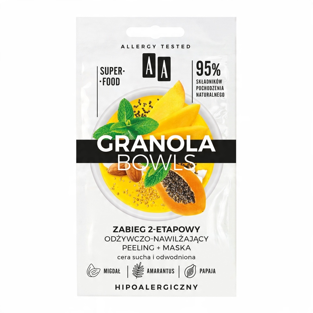 

Aa Granola Bowls zabieg odżywczo-nawilżający Nutri