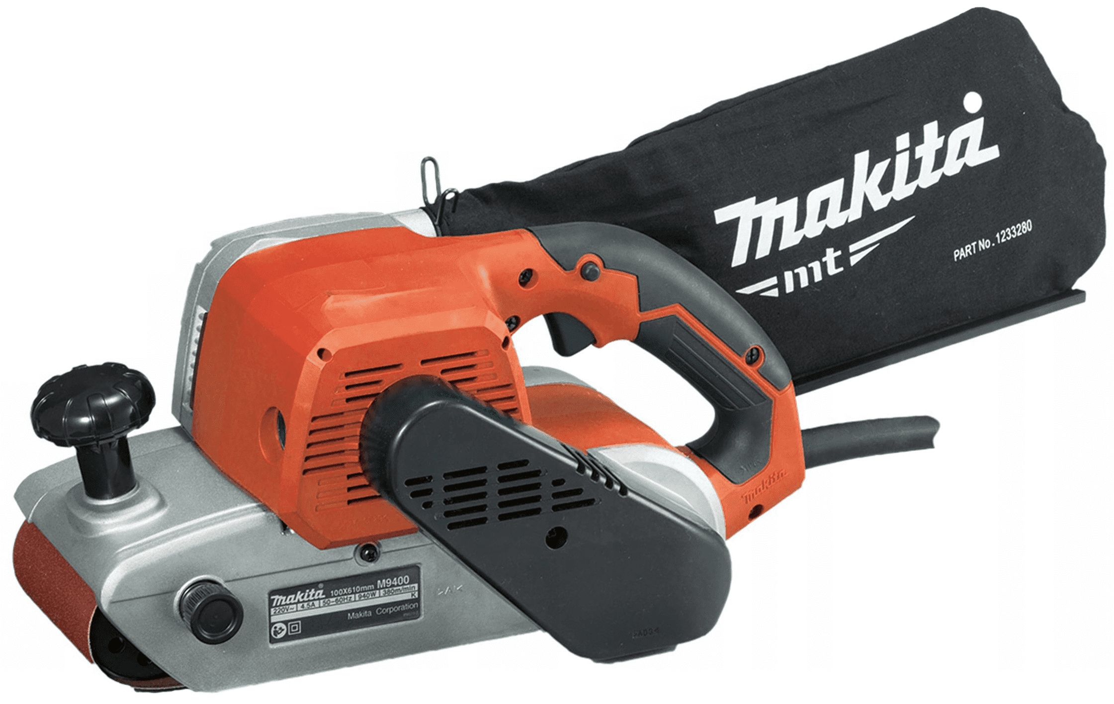

Szlifierka taśmowa 940 W Makita M9400