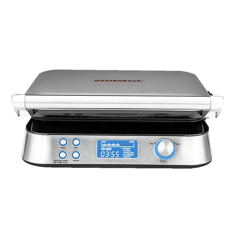 GOFROWNICA NA 2 GOFRY STALOWA Gastroback 42424 LCD Kod producenta 42424