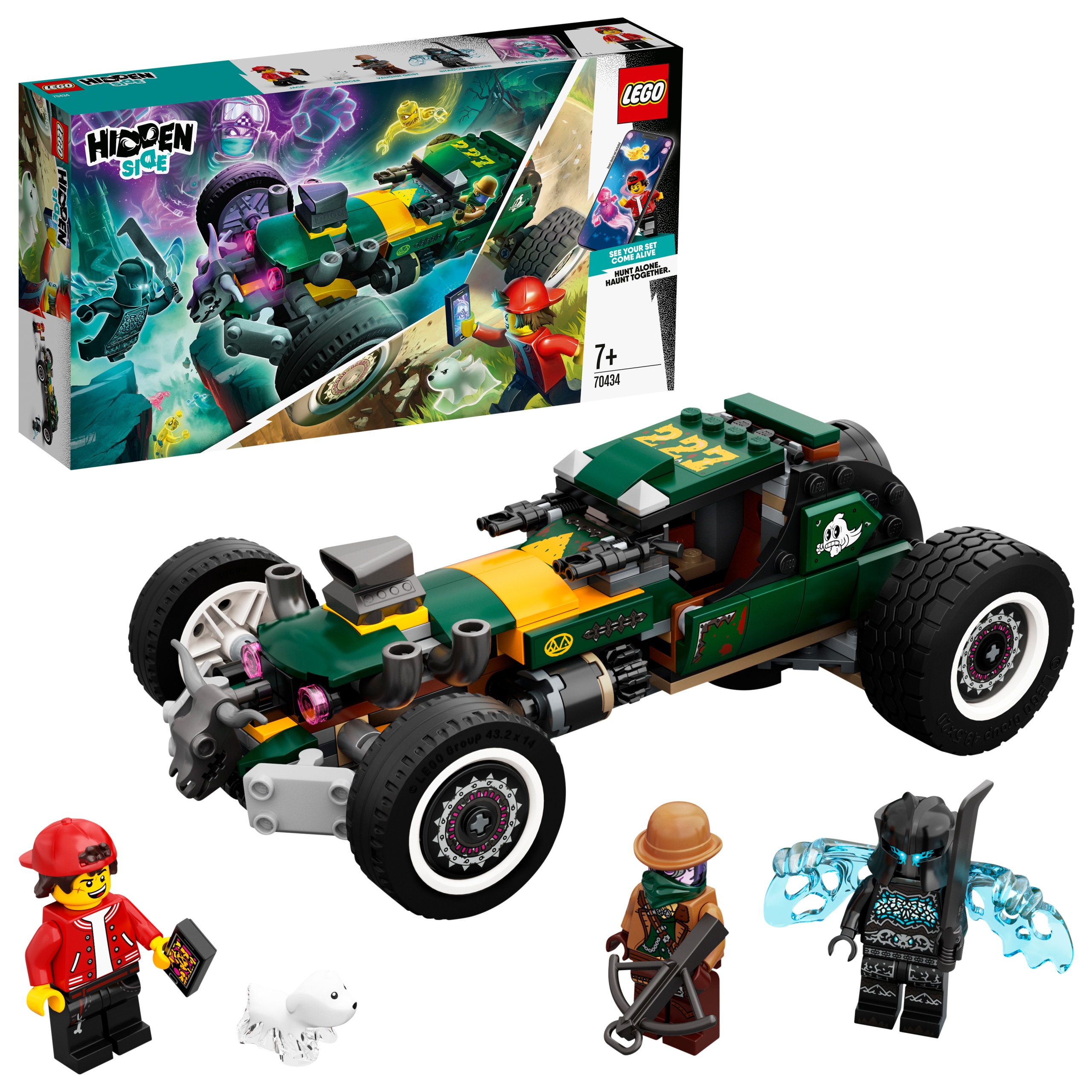 Lego Hidden Side 70434 Strašidelný závodní vůz