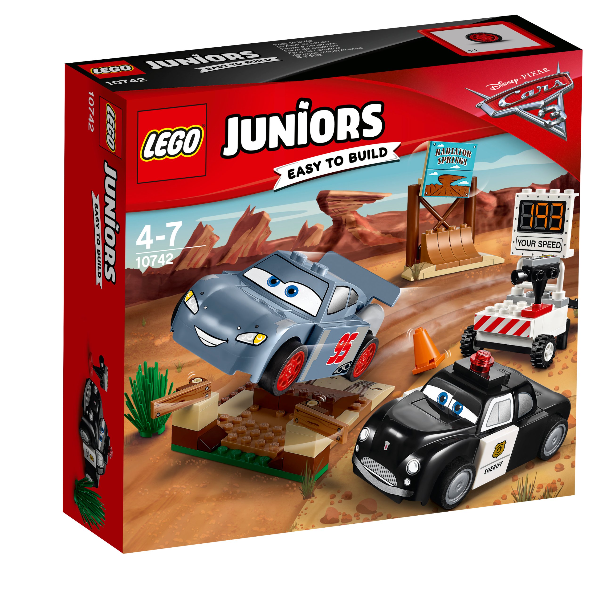 Lego Juniors 10742 Cars Auta 3 Trénink rychlosti