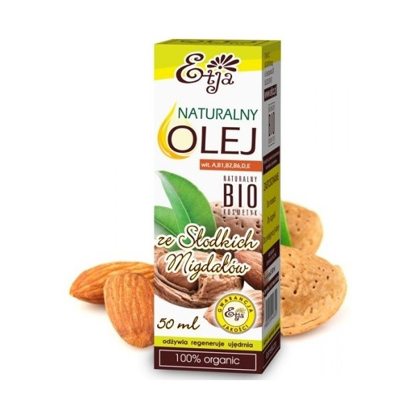 

Olej ze słodkich migdałów Bio Etja