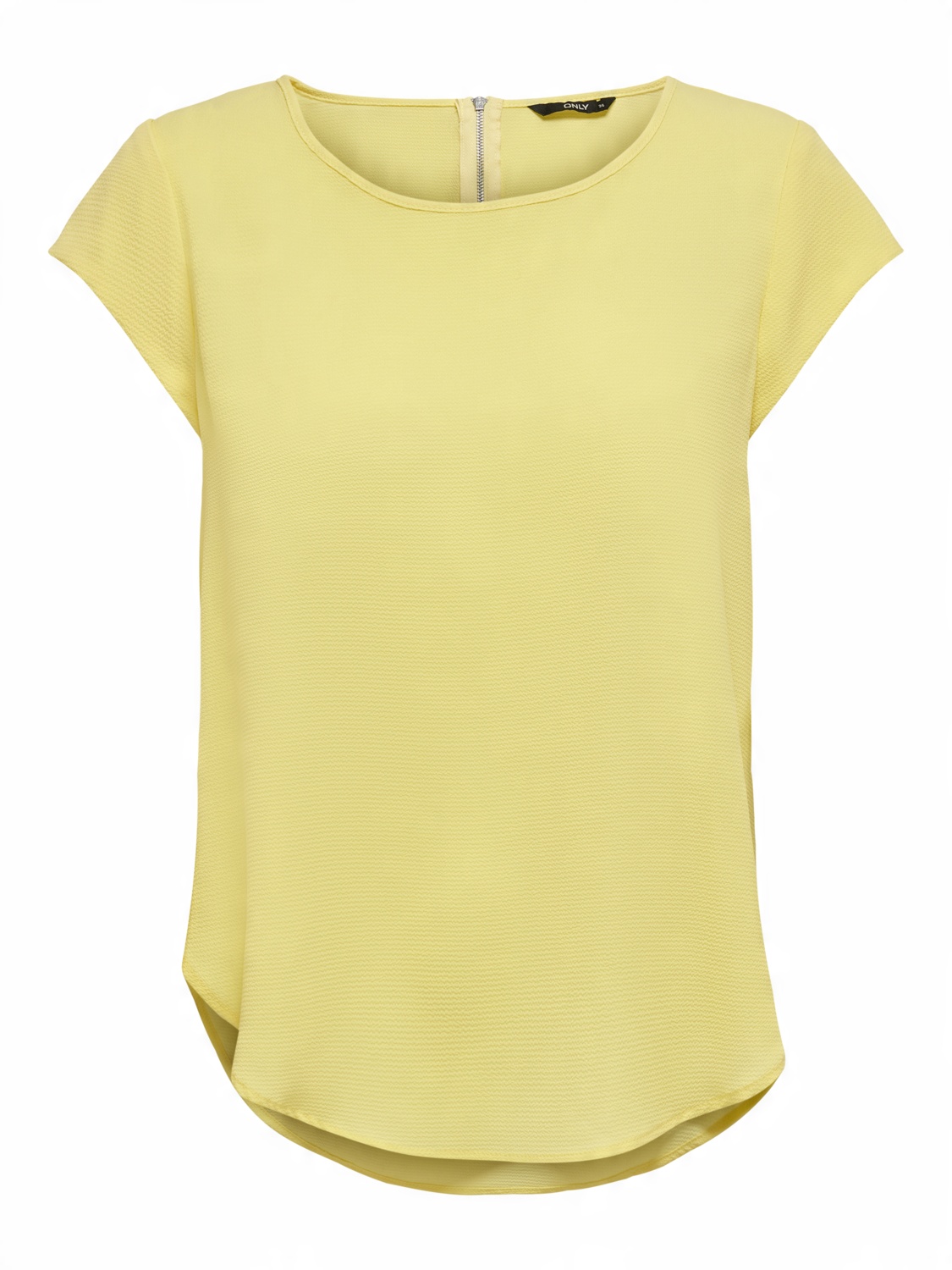 

T-shirt damski Only Onlvic S/s Solid żółty r.36
