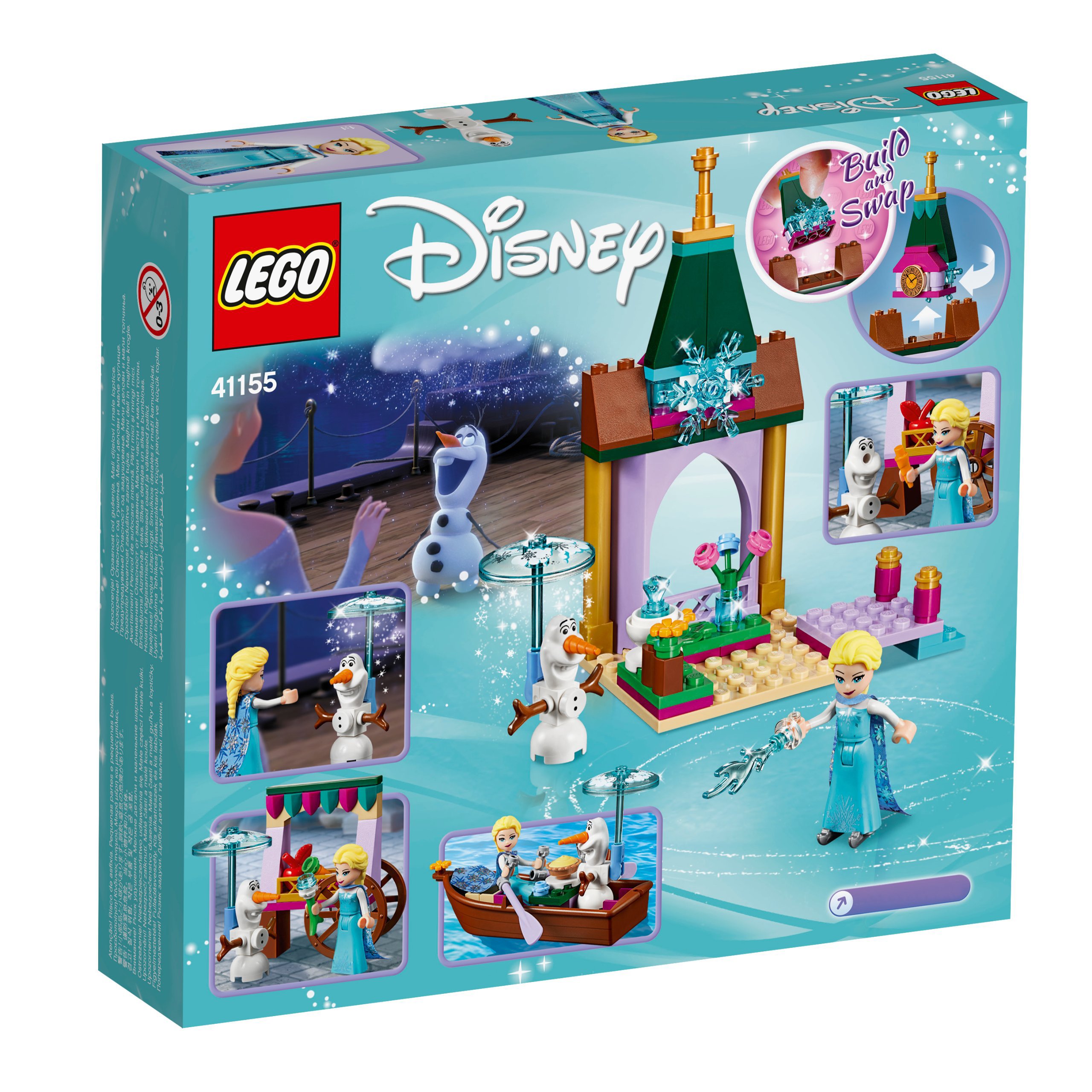 Klocki Lego Przygoda Elsy na targu 125 elementów