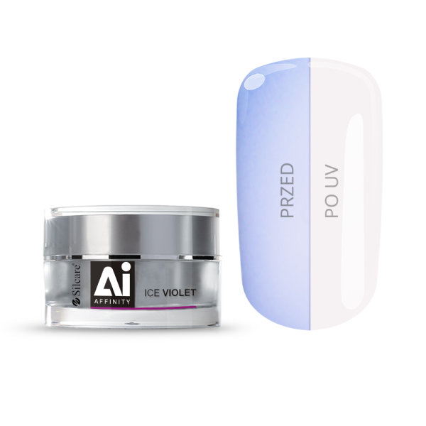 

Silcare Gel Affinity żel do paznokci Ice Violet