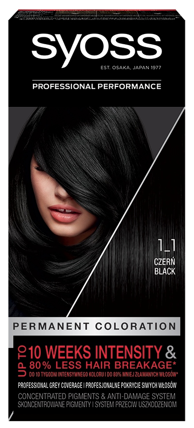 

Syoss Classic Permanent Coloration 1-1 farba