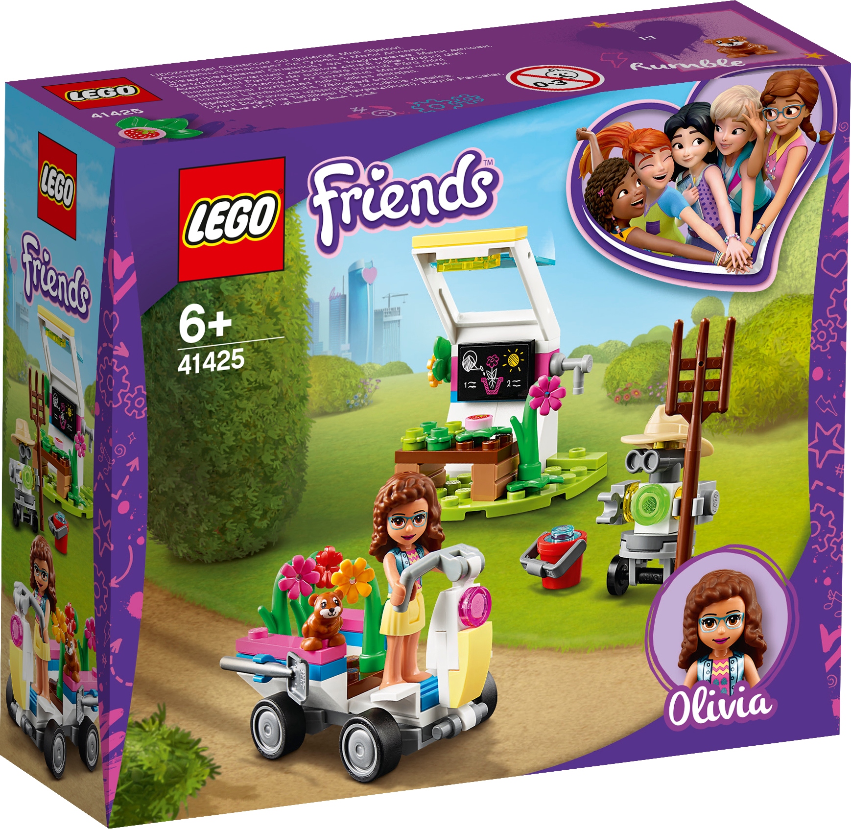 Lego Friends 41425 Kwiatowy ogród Olivii