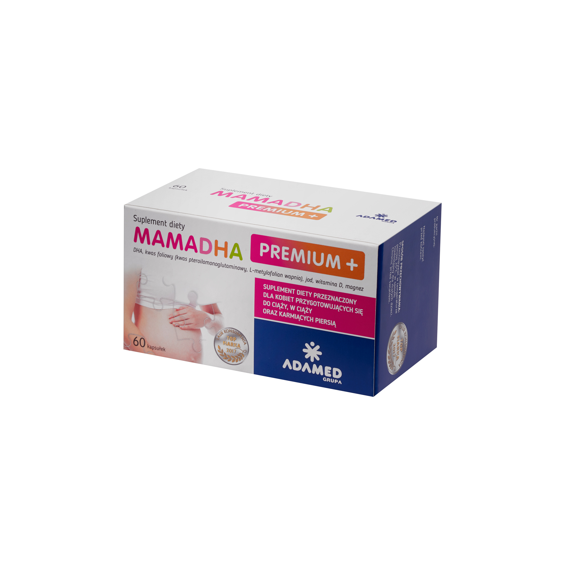 

MamaDHA Premium+ Suplement diety dla kobiet