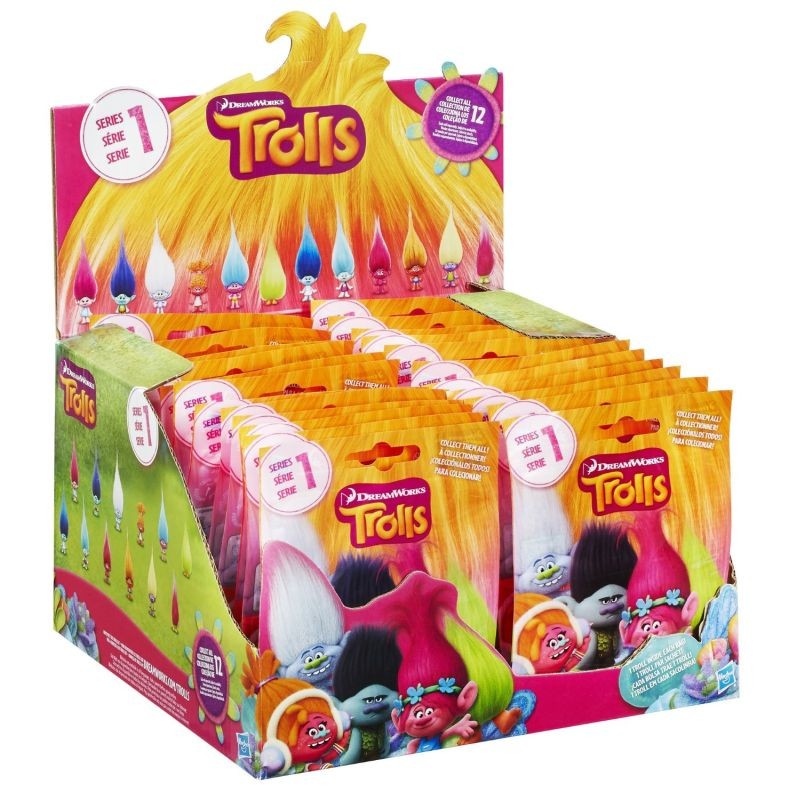 

Hasbro Trolls torebki niespodzianki B6554