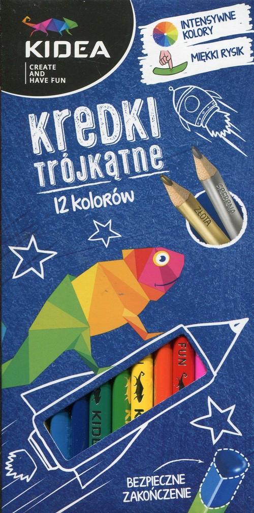 

Kidea Kredki ołówkowe trójkątne