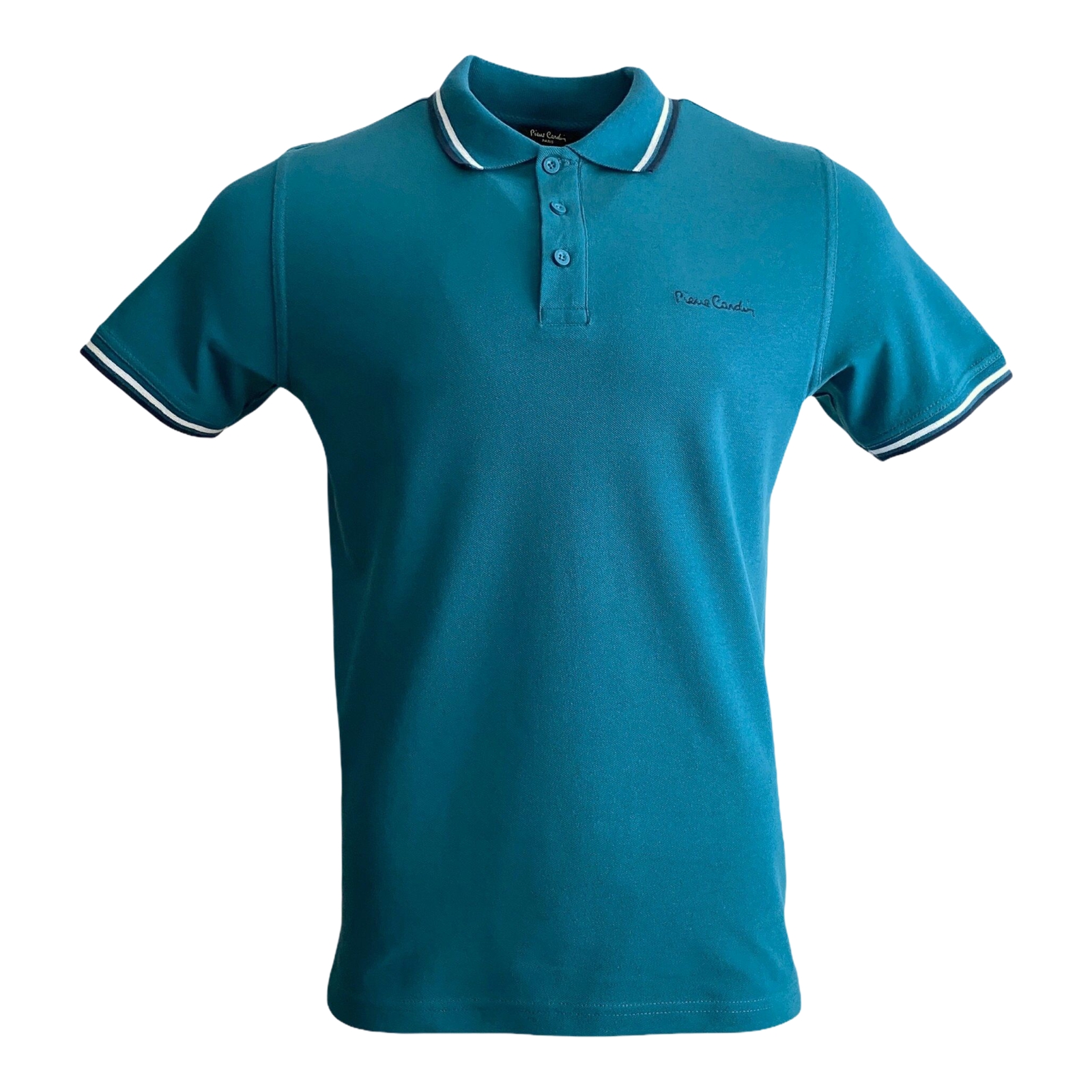 

Koszulka męska polo Pierre Cardin turkusowa r. XL