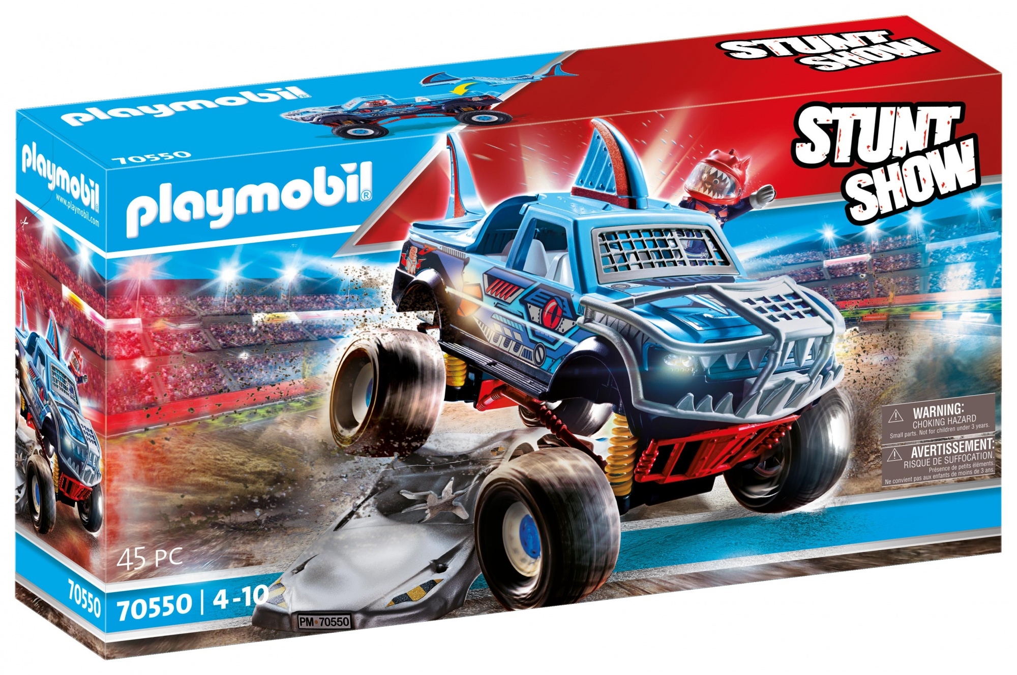 Playmobil Stunt Show 70550 Monster Truck Rekin