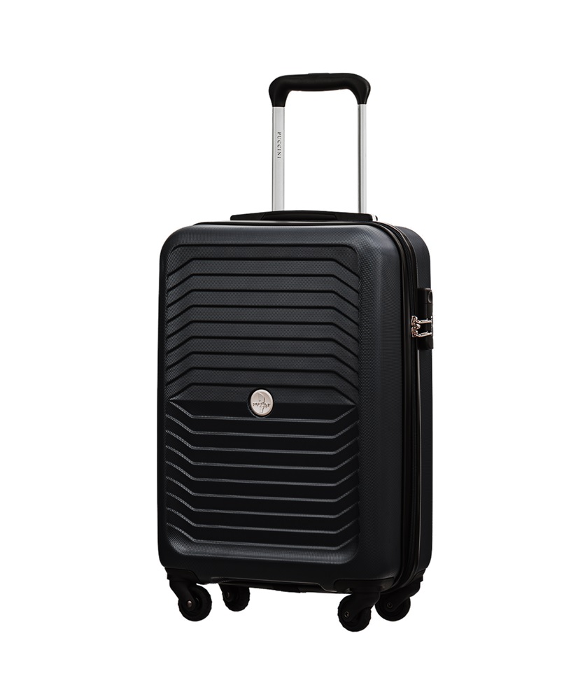 Жесткий чемодан с кабиной Puccini ABS019C 1 черный