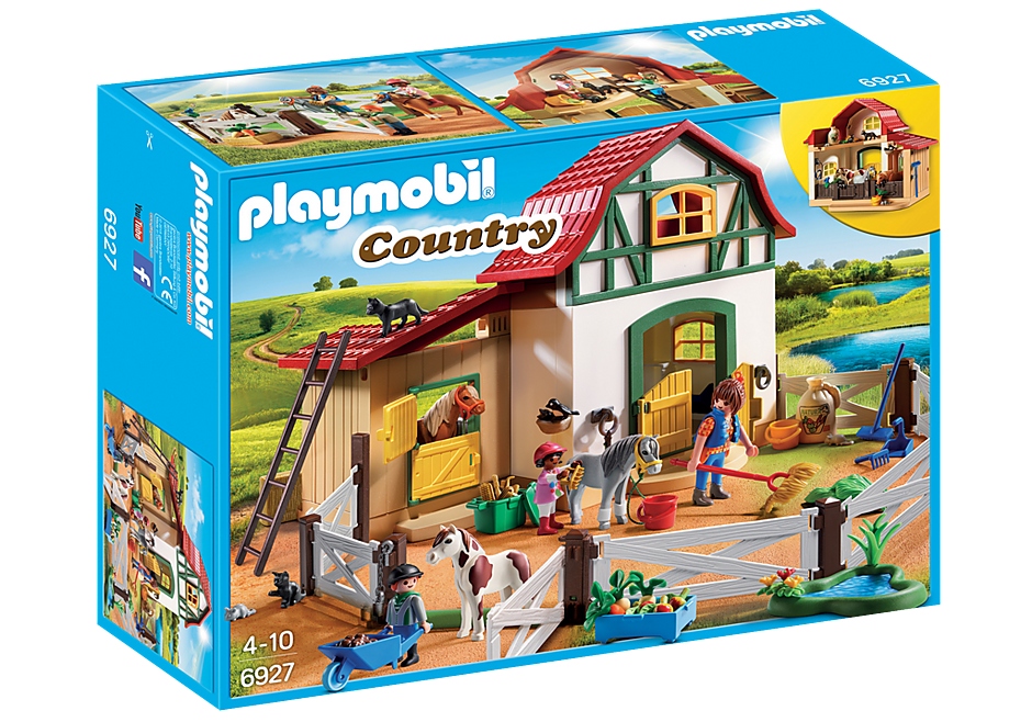 

Playmobil Country stajnia konie Stadnina Kucyków