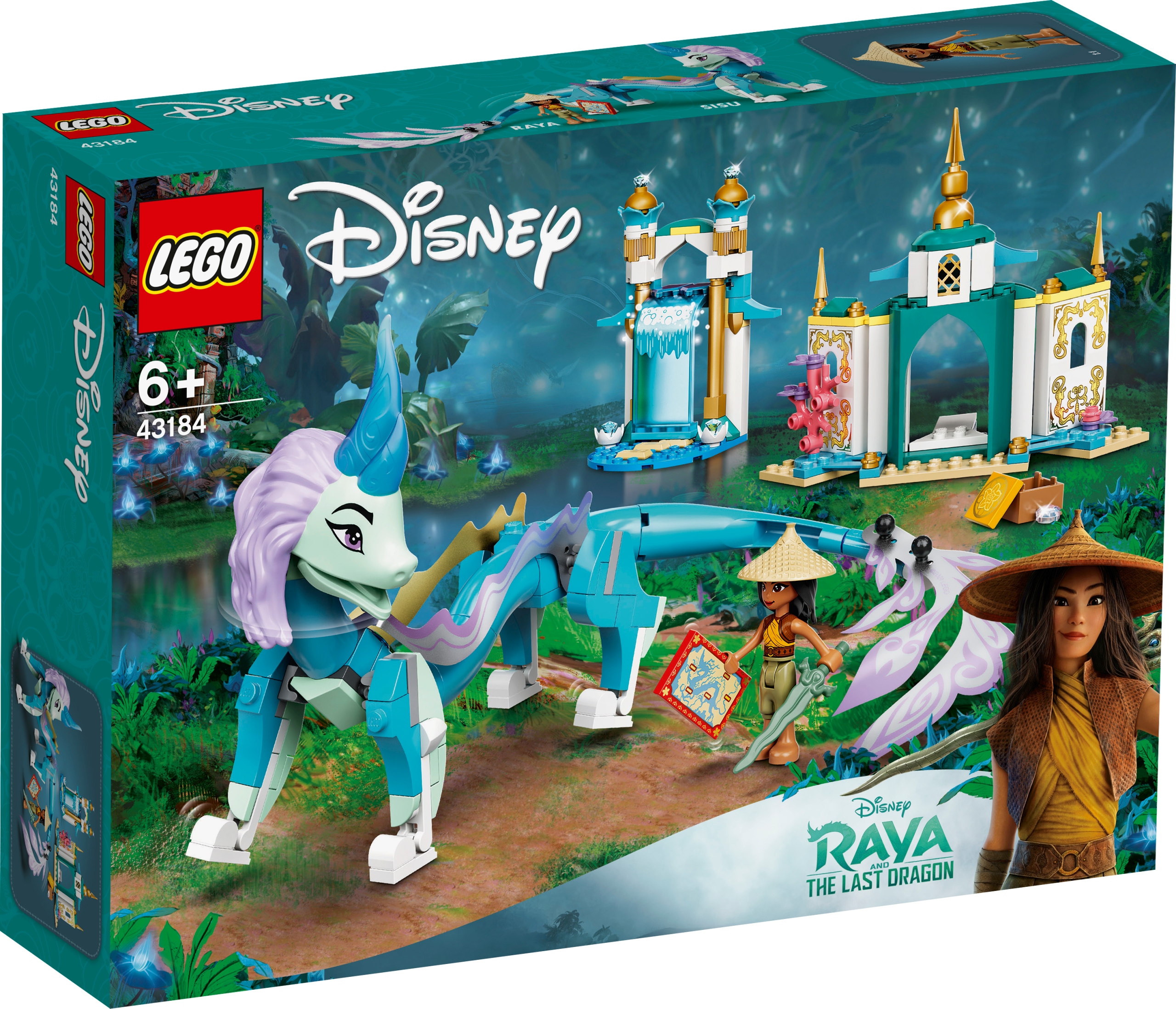 

Lego Disney Princess Raya i smok Sisu 43184
