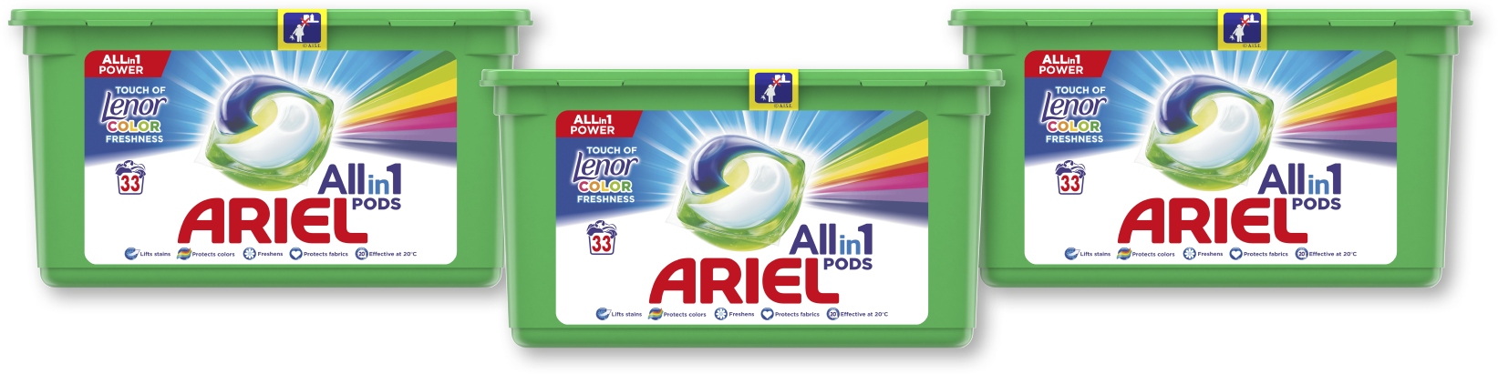 

Ariel kapsułki do prania Touch of Lenor 3 x 33 szt