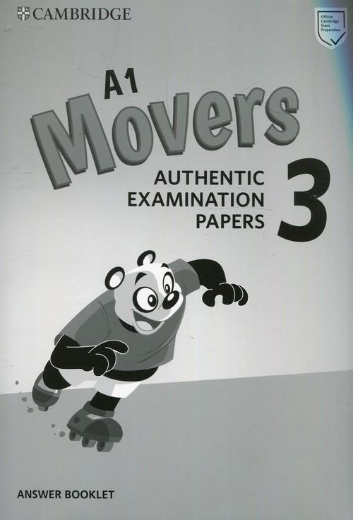

A1 Movers 3 Answer Booklet