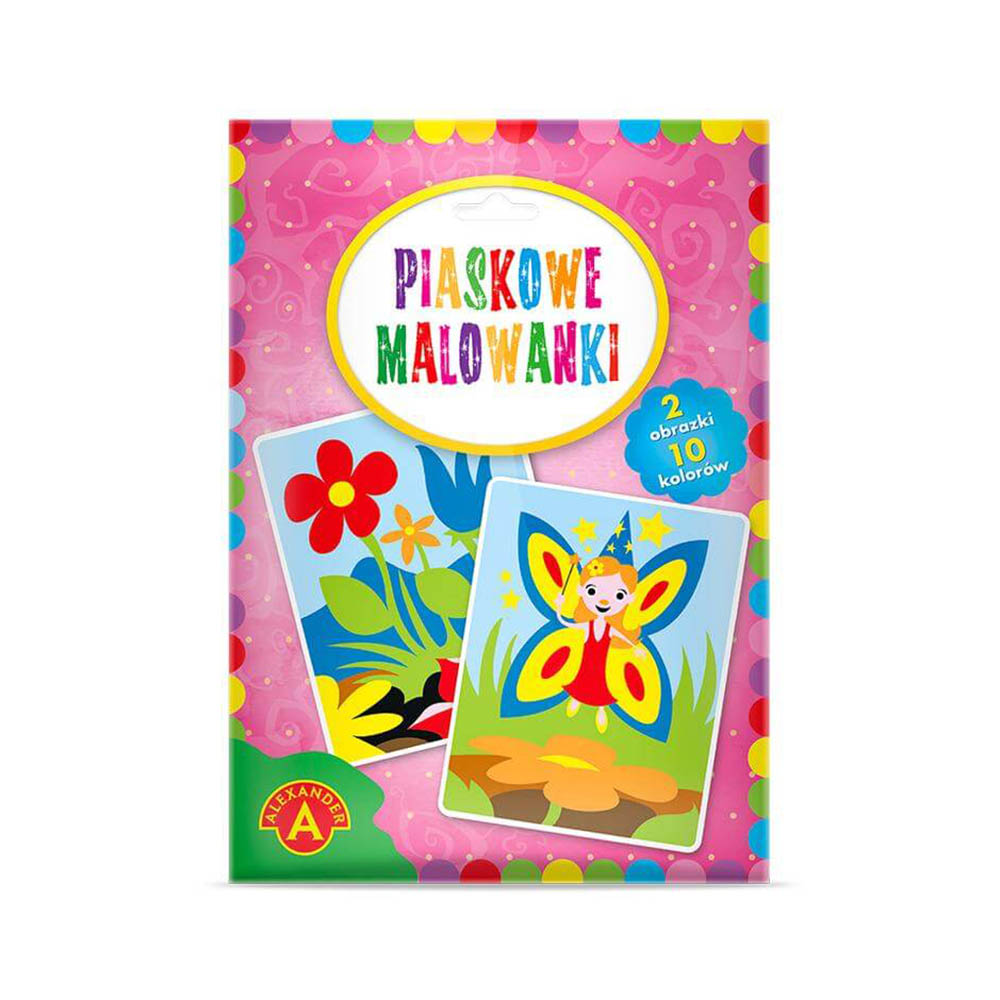 

Alexander Piaskowe malowanki Wróżka i kwiaty