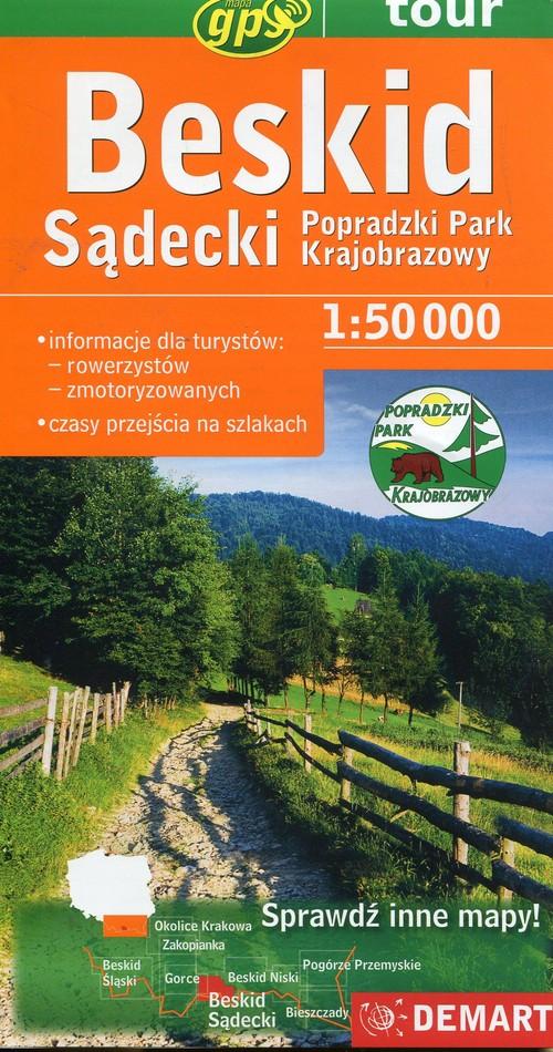 

Beskid Sądecki Mapa Turystyczna 1:50 000