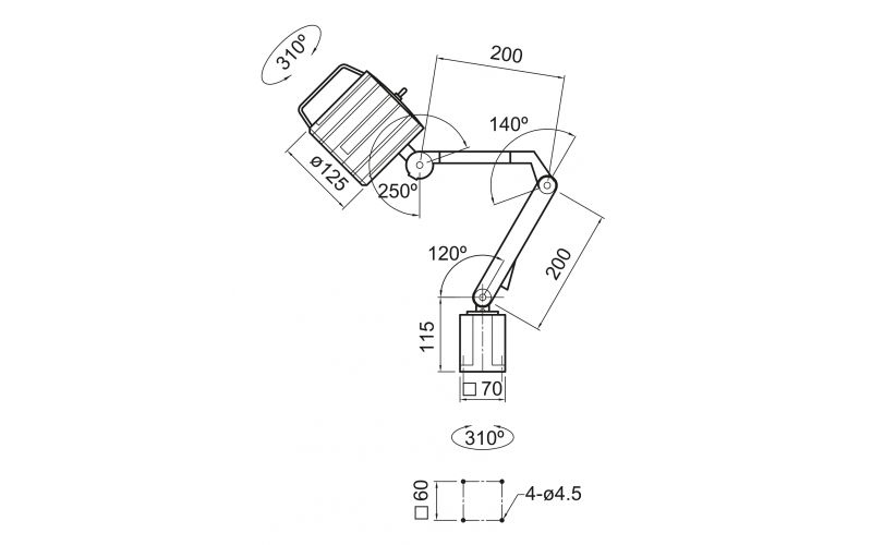 OPTIMUM LAMPA DIODOWA MASZYNOWA / WARSZTATOWA MWG 6-600 Kod producenta 3351052