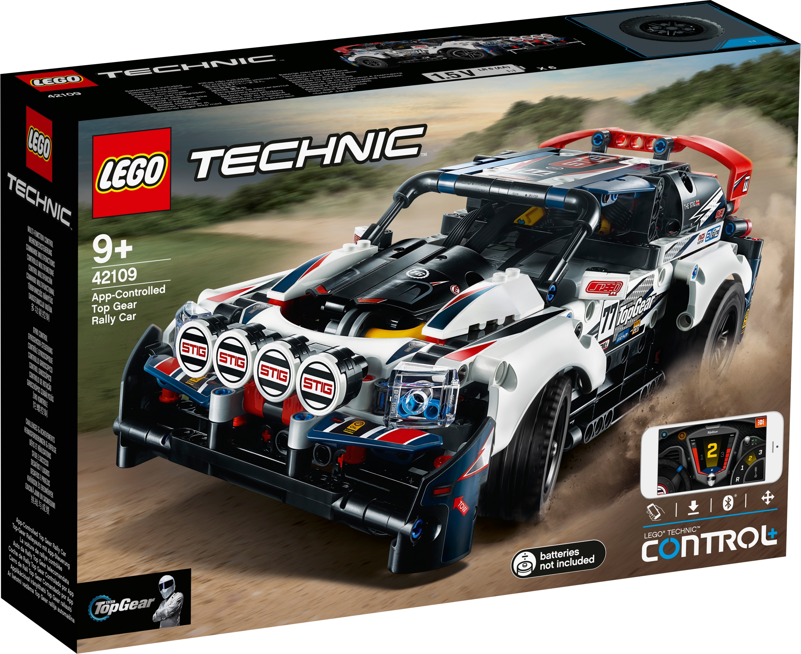 

Lego Technic Auto wyścigowe Top Gear 42109
