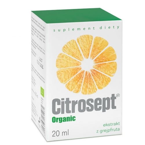 

Citrosept Organic, ekstrakt z grejpfruta, 20ml
