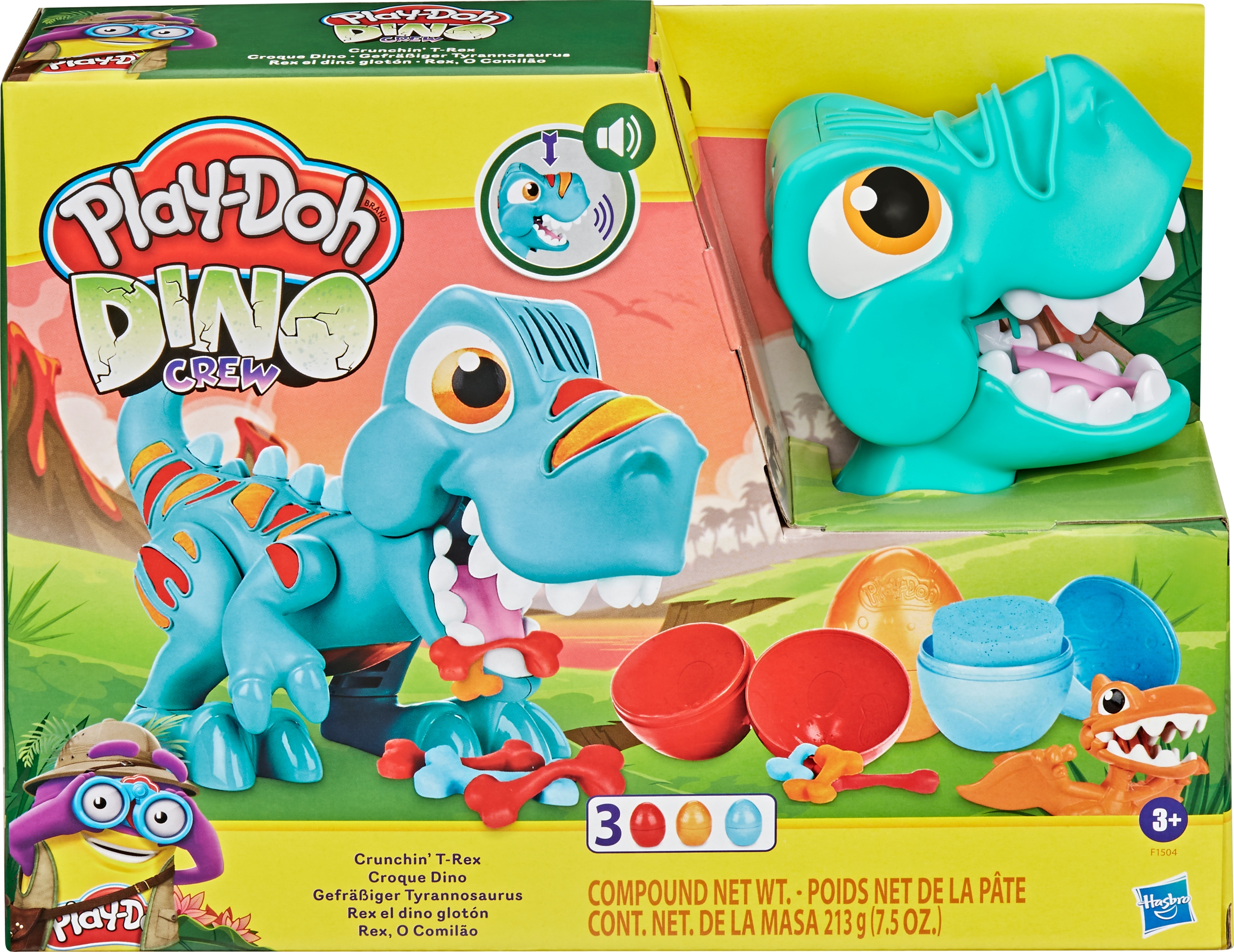 

Hasbro Play-Doh Przerzuwający Dinozaur F1504