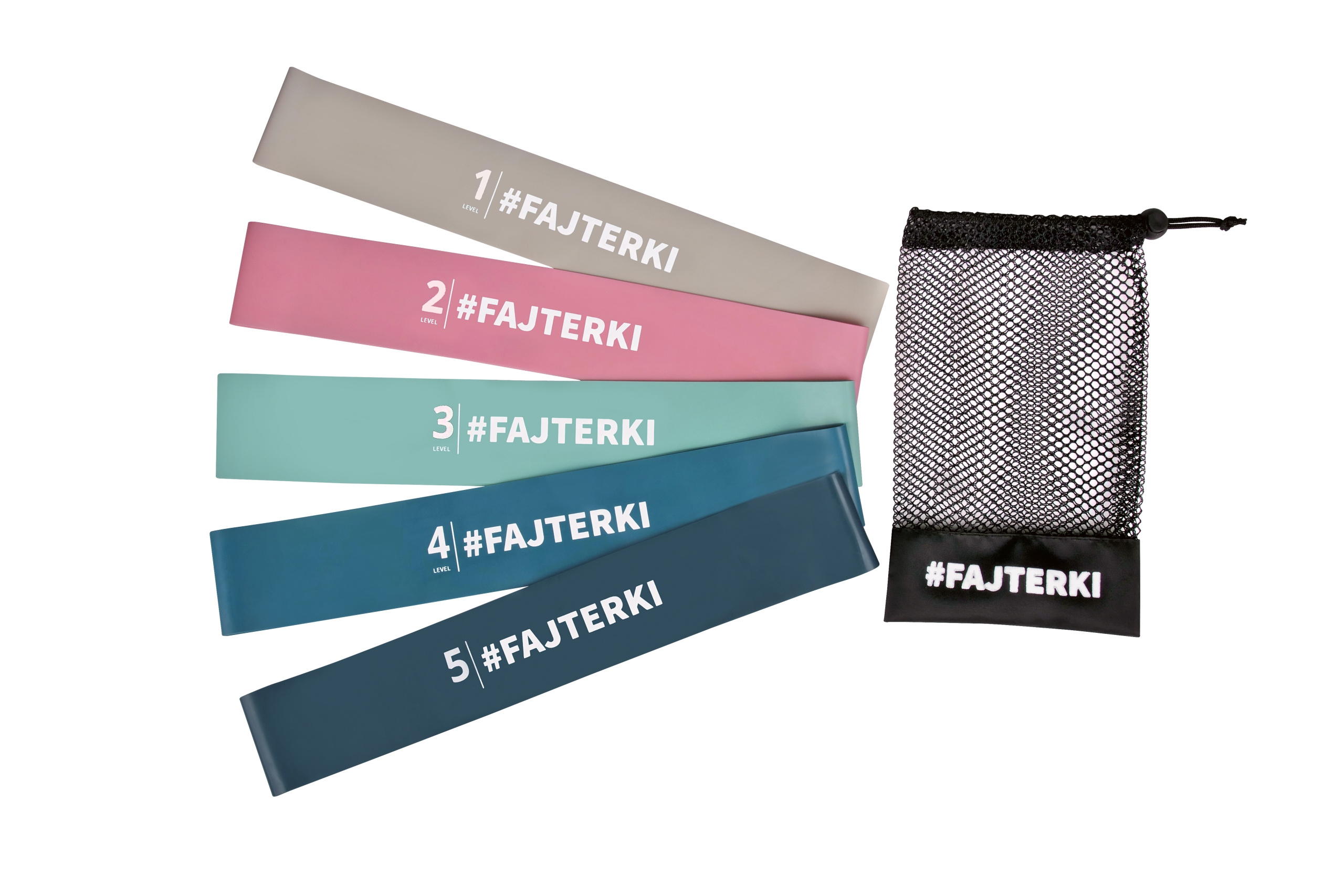 

Ewa Chodakowska zestaw 5 gum do ćwiczeń #Fajterki