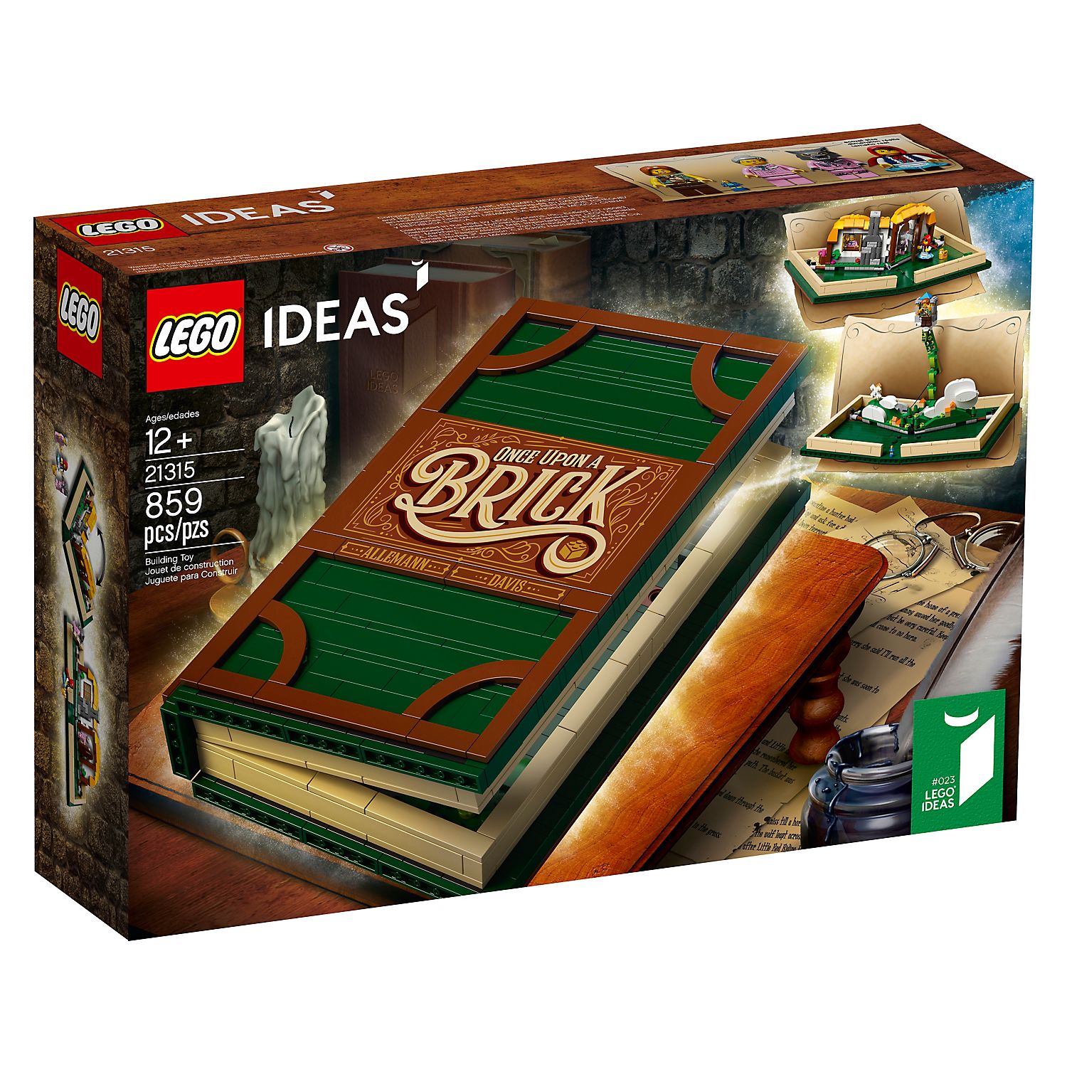 Lego Ideas 21315 Vyskakovací kniha