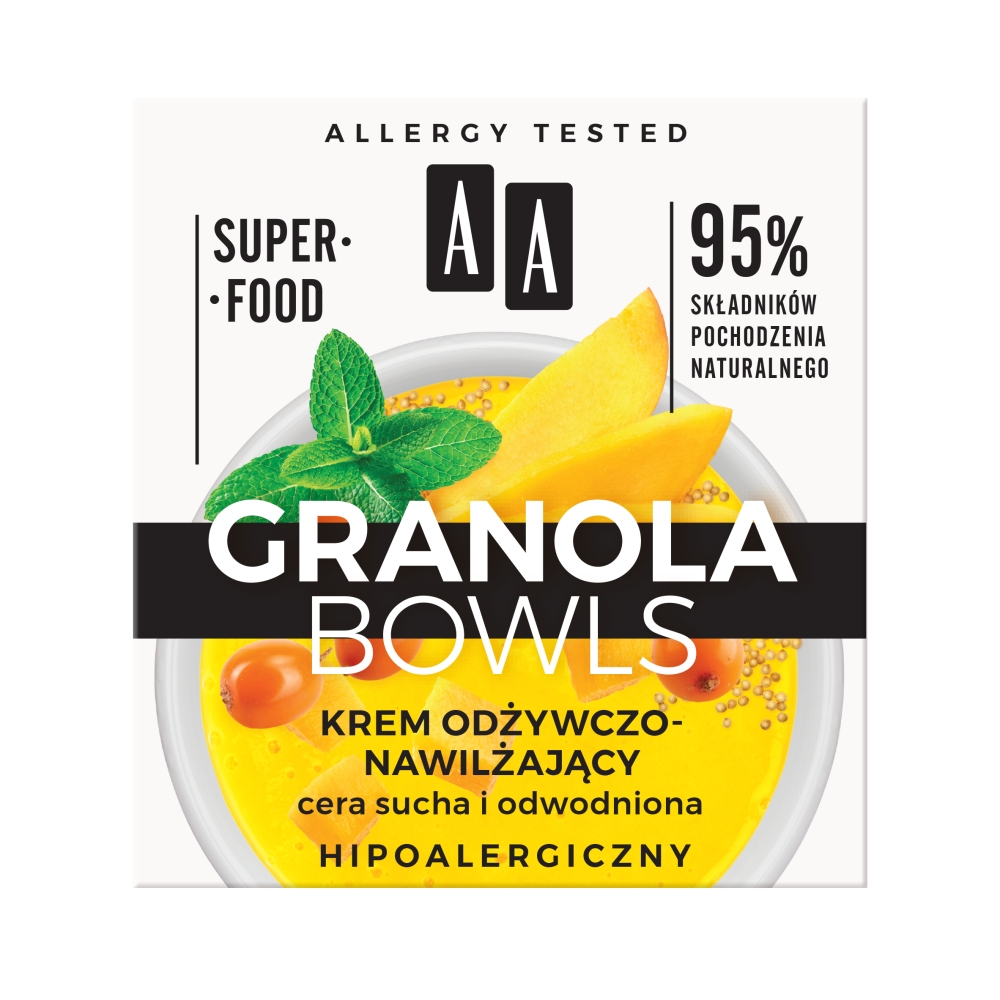 

Aa Granola Bowls krem odżywczo-nawilżający Nutri