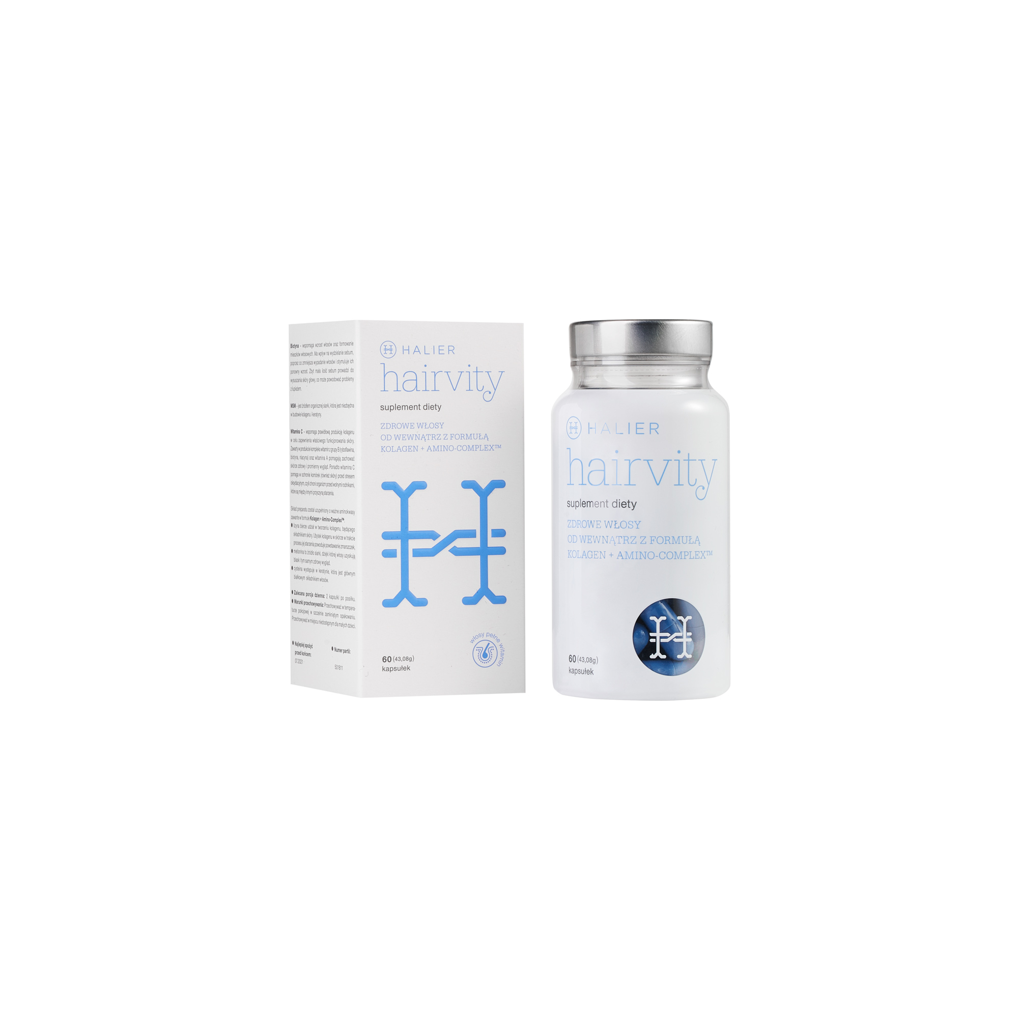 

Halier Hairvity Suplement diety na zdrowe włosy