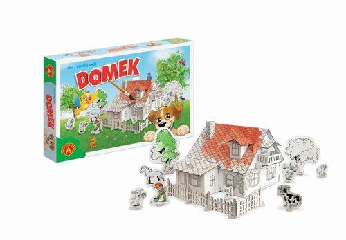 Kartonowy Domek Do Malowania FARMA