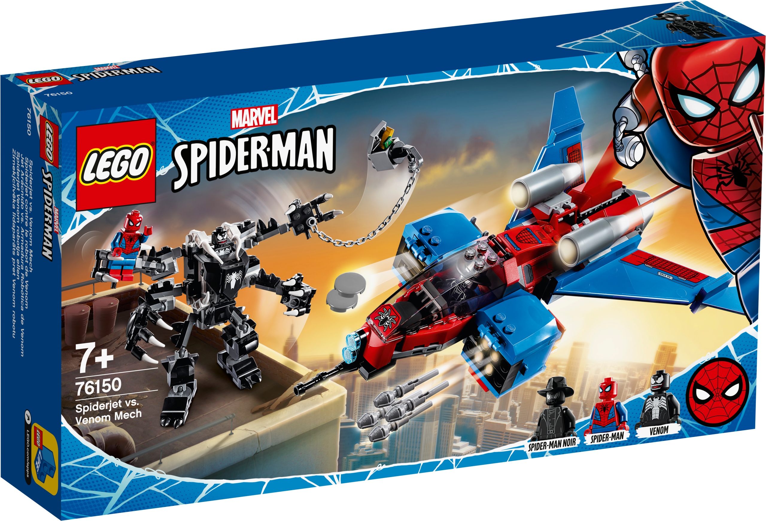 

Lego Super Heroes Pajęczy odrzutowiec 76150