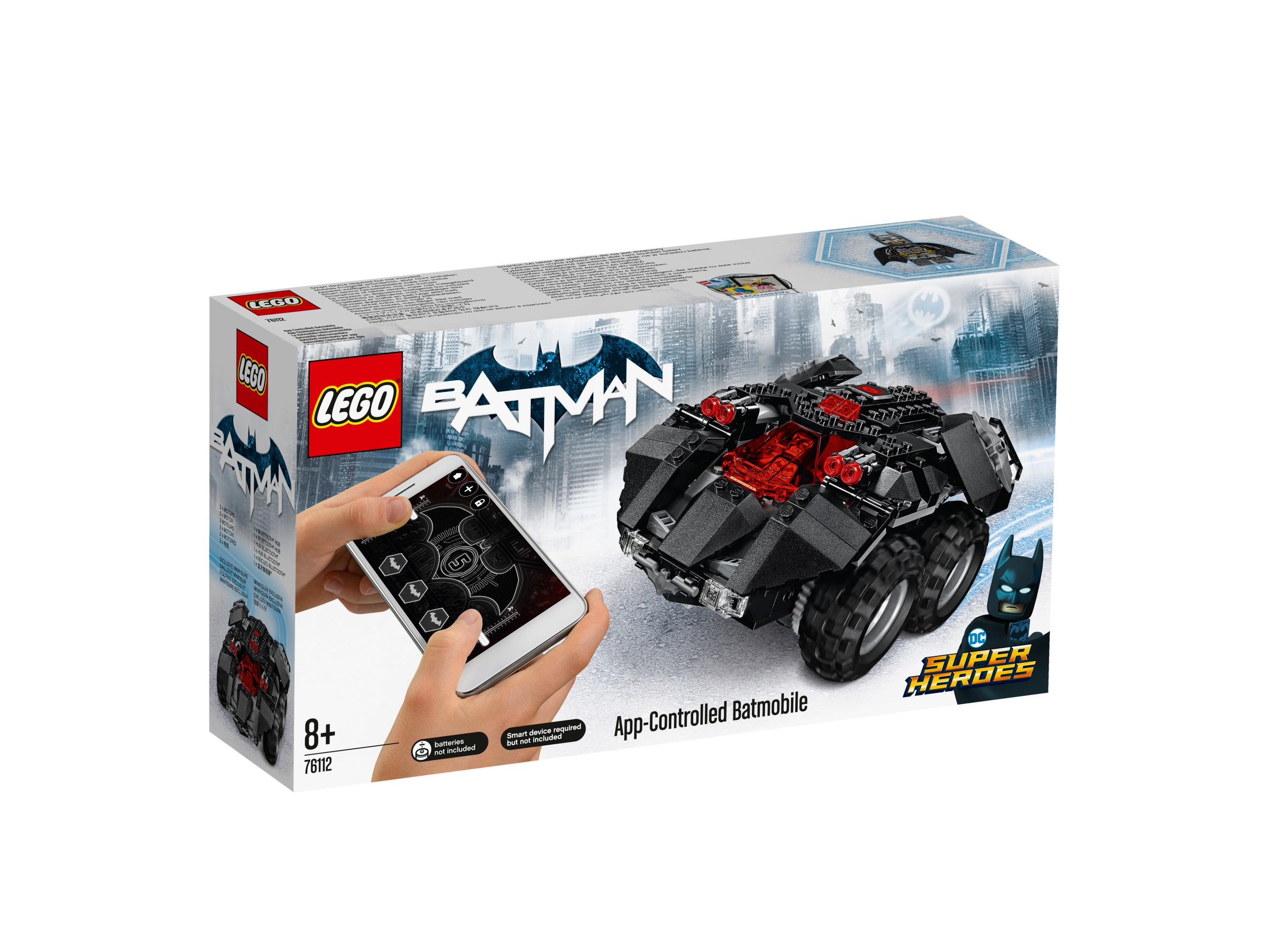 Lego Heroes Zdalnie sterowany Batmobil 76112 opis